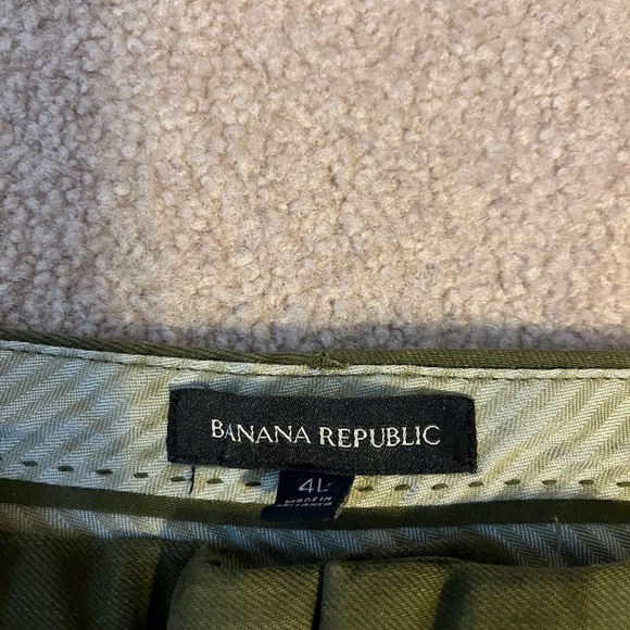 Banana Republic Size 4L (tall) Sloan Pants Green - Picture 5 of 5